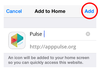 Select "Add".